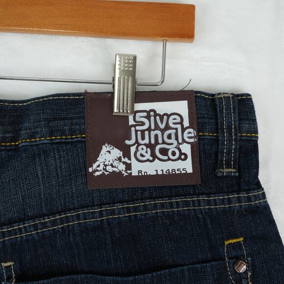 Vintage 5ive Jungle & Co Shorts Mens 36x14.5 Y2K Baggy Jorts Skater Grunge Rap - Picture 5 of 10